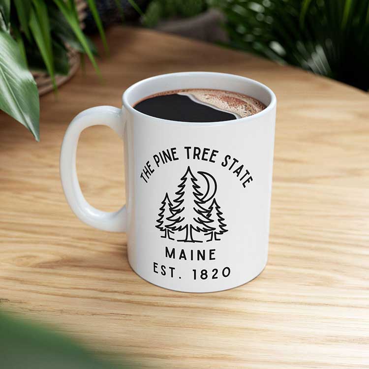 Pine Tree State Coffee Mug